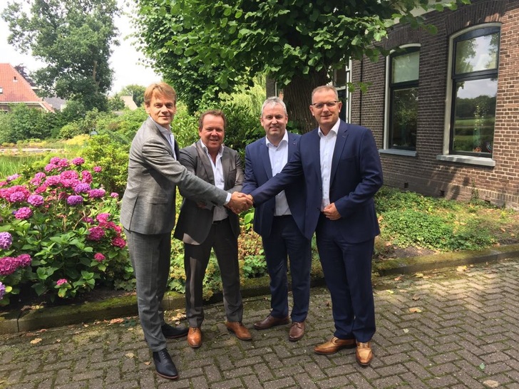 v.l.: Thië Lycklama à Nijeholt, Eric van Hilst, Peter Kaltenstadler und Anne Rozema.