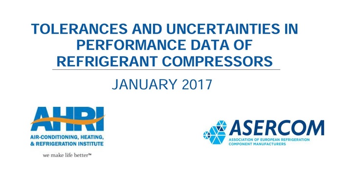 White Paper über Toleranzen und Unsicherheiten von Leistungsdaten bei Kältemittelverdichtern