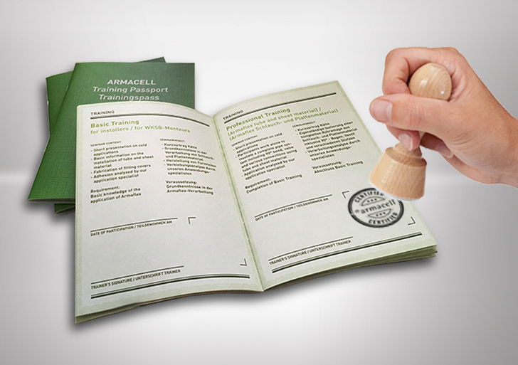 Trainingspass: Qualifizierung mit Brief und Siegel