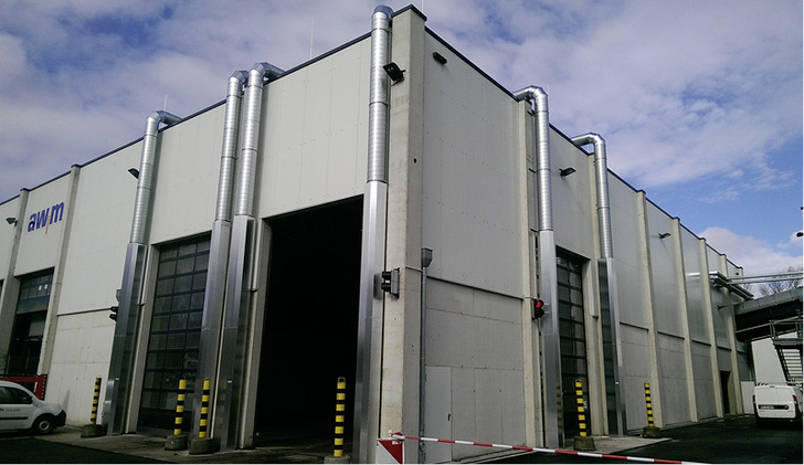 Luftwand ohne teure Anfahrunfälle