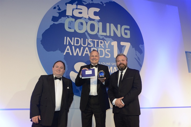 Efficient Energy hat den ersten Platz des RAC Cooling Industry Award 2017 gewonnen.