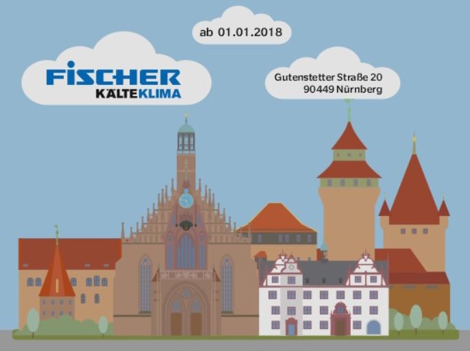 © Anfang Januar 2018 eröffnet die neue Fischer-Niederlassung Nürnberg.
