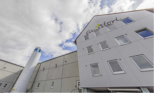 Frostige Lebensmittel