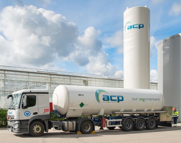 CO2-Tankwagen von ACP - © ACP
