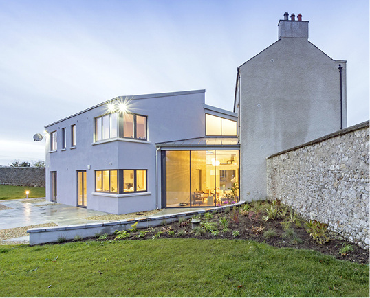 Ruine wird Niedrigenergiehaus