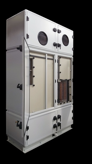 Kompakte Kühlgeräte mit Verdunstungskühlung und Außenluft-Vorkühlung von Menerga. - © Menerga GmbH
