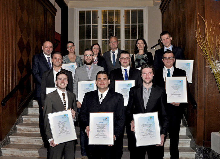 Der BTGA ehrte die besten Auszubildenden der TGA-Branche des Prüfungsjahrgangs 2017 in Lübeck-Travemünde.