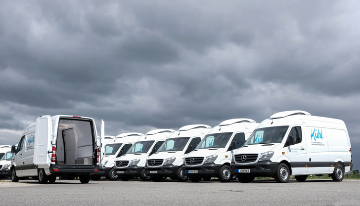 100 Kühlausbauten für Mercedes-Benz Van Rental