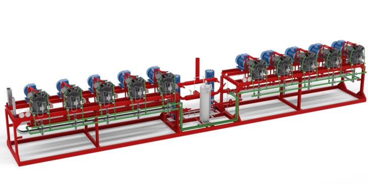 Goldmedaillie für Effizienz: Goeldner-NH3-Verdichter in Eisbahnkälteanlage