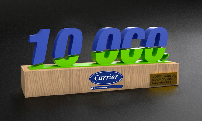 10.000 CO2-Kälteanlagen ausgeliefert - © Carrier
