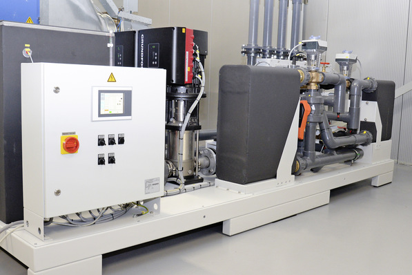 Sicher und energiesparend:
Zentrale Kühlung für die ganze Linie
