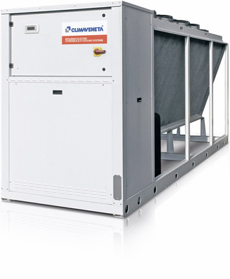 Mitsubishi Electric rüstet in diesem Jahr alle bislang mit dem Kältemittel R410A betriebenen luftgekühlten Geräte mit Scroll-Verdichtern der Marke Climaveneta auf das Kältemittel R454B um.