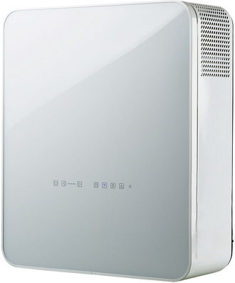 Die Einzelraumlüftungsanlage Freshbox 100 liegt nun als Wifi-Version vor. Das Gehäuse hat keine harten Kanten mehr und die Glasplatte wurde entfernt, um die Bruchsicherheit zu erhöhen.