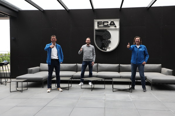 V.l.: Armin Spengler, Michael Ströll (Geschäfstführer FCA),
Peter Spengler