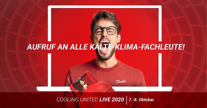 Das virtuelle Event Cooling United Live 2020 findet am 7. und 8. Oktober 2020 statt.