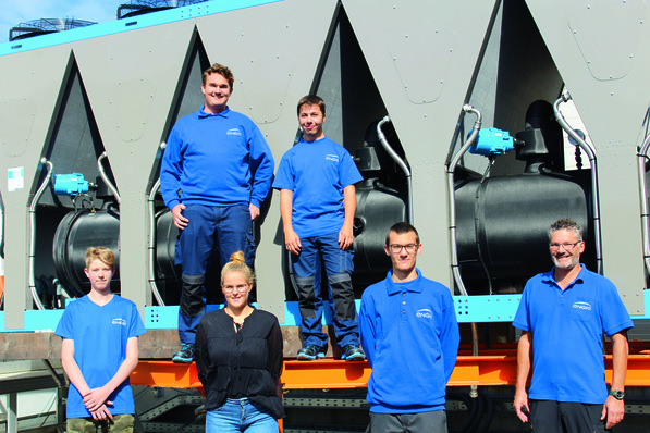 Anfang September begrüßte Engie Refrigeration fünf neue Auszubildende.