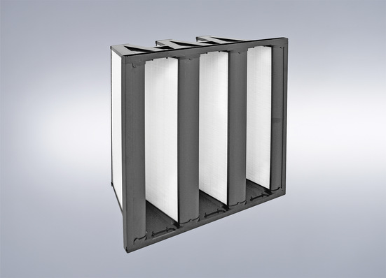 Dieser energieeffiziente HEPA Filter H13 nach EN1822 von Mann+Hummel bietet sicheren Schutz vor Viren auch bei Umluftbetrieb.