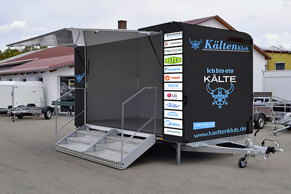 So ungefähr wird der Nachwuchsanhänger aussehen.