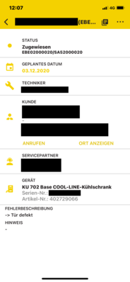 Für die Verbesserung der Auftragsabwicklung und die schnellere Kommunikation hat NordCap eine Service-App entwickelt.