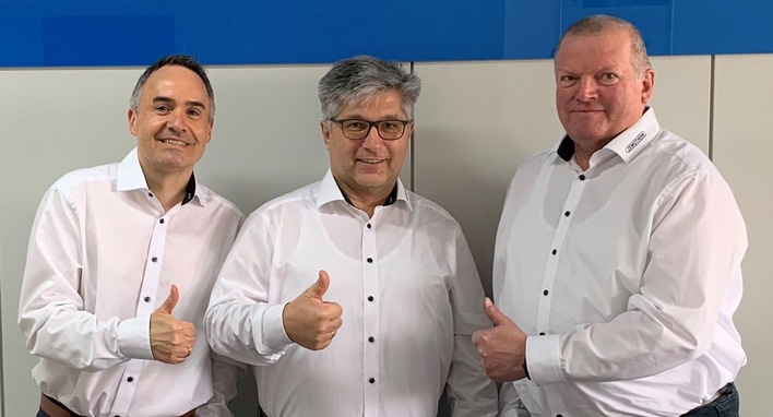 Das Berliner Zewotherm-Team (v.li.): Ronny Hodecker, Tino Dutschke, Mario Langner.