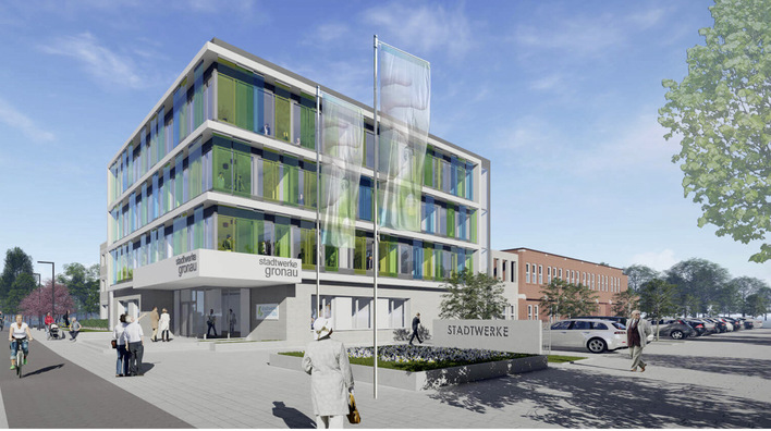 Neubau Stadtwerke Gronau