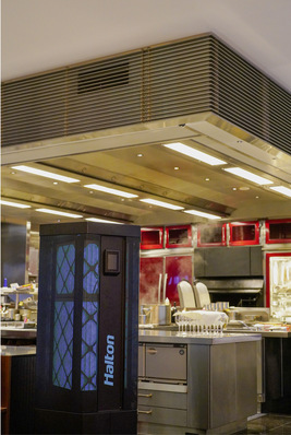 Der mobile UVGI-Luftreiniger eignet sich z.B. für den Einsatz in der Gastronomie..