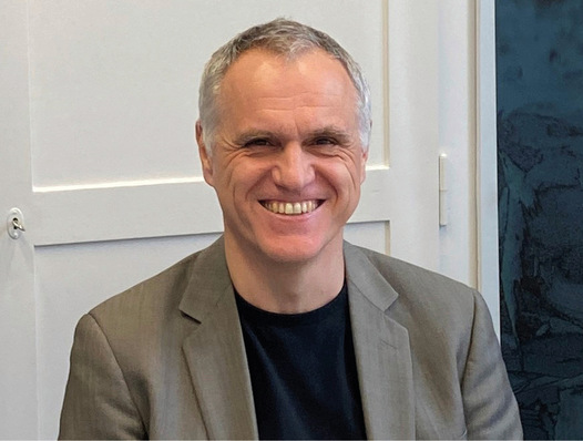 Dietrich Asche in der Redaktion