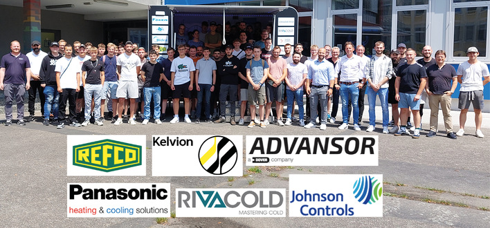 Rund 75 Auszubildende haben es trotz der Hitze zum Azubi-Treff geschafft.