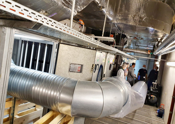 Durch den Einsatz des Aeroseal-Verfahrens konnten bei Dr. Kurt Wolfff erhebliche Verbesserungen der Energieeffizienz erzielt werden.