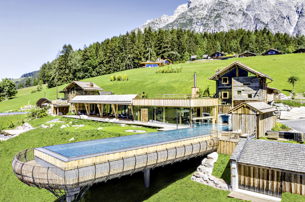 Die ganzheitliche Systemlösung beweist am Beispiel des Priesteregg-Resorts, dass sich Umweltschutz und Luxus nicht gegenseitig ausschließen.