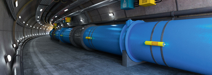 Teilchenbeschleuniger brauchen viel Platz, Energie und Kühlung.