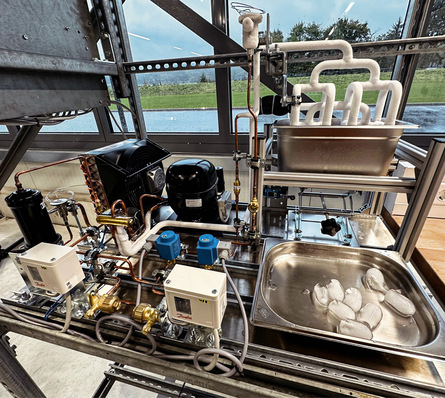 Aufgabenstück Eiswürfelbereiter mit Propan als Kältemittel