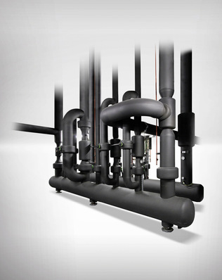  Zur Verminderung der Energieverluste von kältetechnischen Anlagen müssen jetzt bedeutend größere Dämmschichtdicken eingesetzt werden