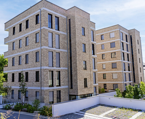 Wohnanlage Urbansmühle in Hattersheim an Main mit 22 Eigentumswohnungen.