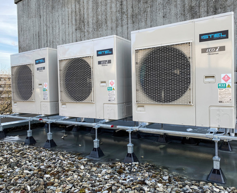 Diese Anlagen sorgen im Aalener Hotel zukünftig für ein gutes Raumklima.