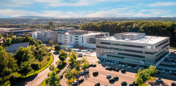 Das Werk des Pharmaproduzenten Vetter in Ravensburg