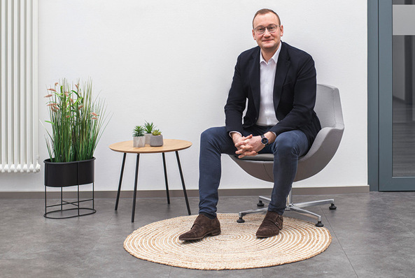 Julian Höhner, Geschäftsführer der tecalor GmbH.