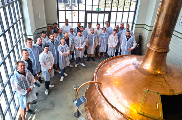 Exkursion der BFS-Meisterklasse aus Harztor zur Köstritzer Schwarzbierbrauerei