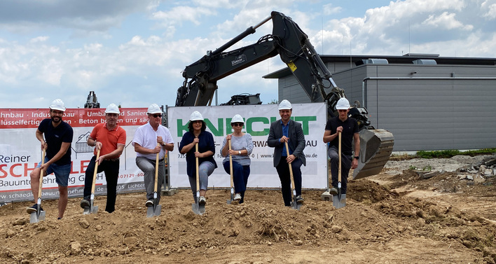 Spatenstich im Jahr 2023