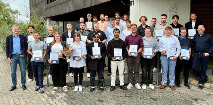 Freisprechungsfeier in Maintal / Hessen