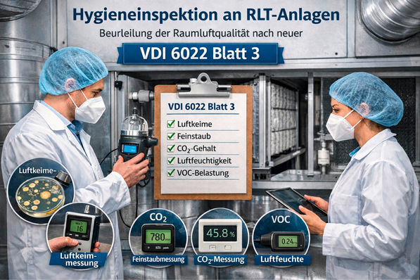 So wird die Hygiene von RLT-Anlagen richtig beurteilt.
