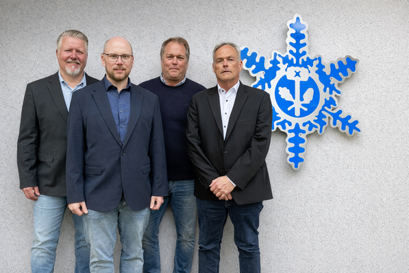 Robert Brodersen, Thies Oelrichs, Torben Freiberg und Axel Schnoor