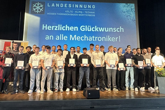 Lossprechungsfeier in Baden-Württemberg.