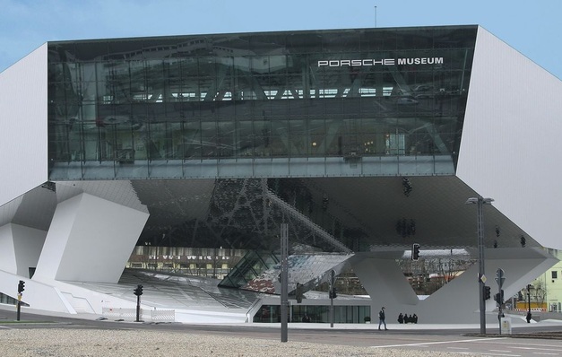 Außenansicht Porsche Museum