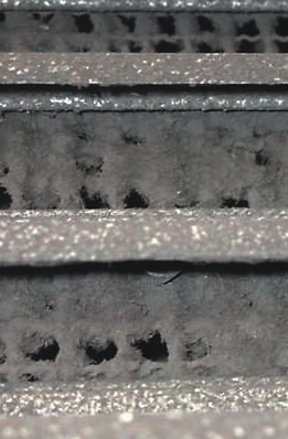 Verschmutzte Außenluftansaugung