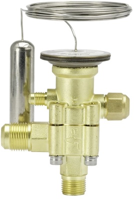 Dreiteiliges Expansionsventil mit austauschbarer Düse TE5.