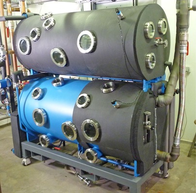 Absorptionskälteanlage Funktionsmuster 50 KW, TU Berlin