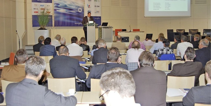 Das 9. Forum Wärmepumpe hier ein Blick in die Geothermieveranstaltung am Mittwochvormittag war stets gut besucht.