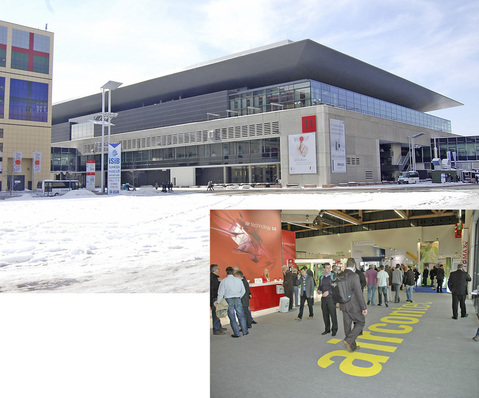 Split-Klima am ersten Messetag in Frankfurt: außen kalt und innen warm!