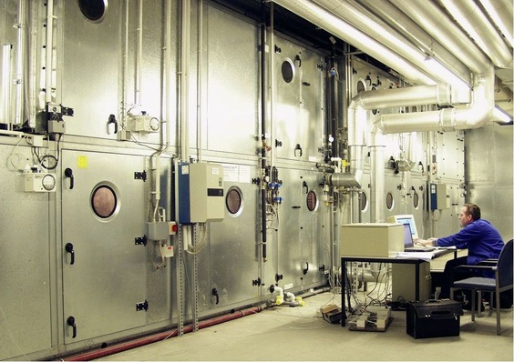 Seltenes Bild: Eine energetische ­Inspektion nach § 12